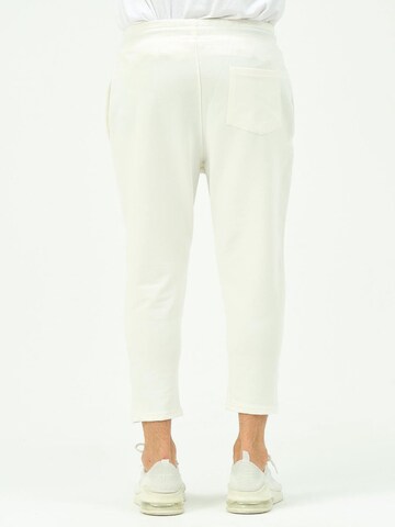 Effilé Pantalon C&City en blanc