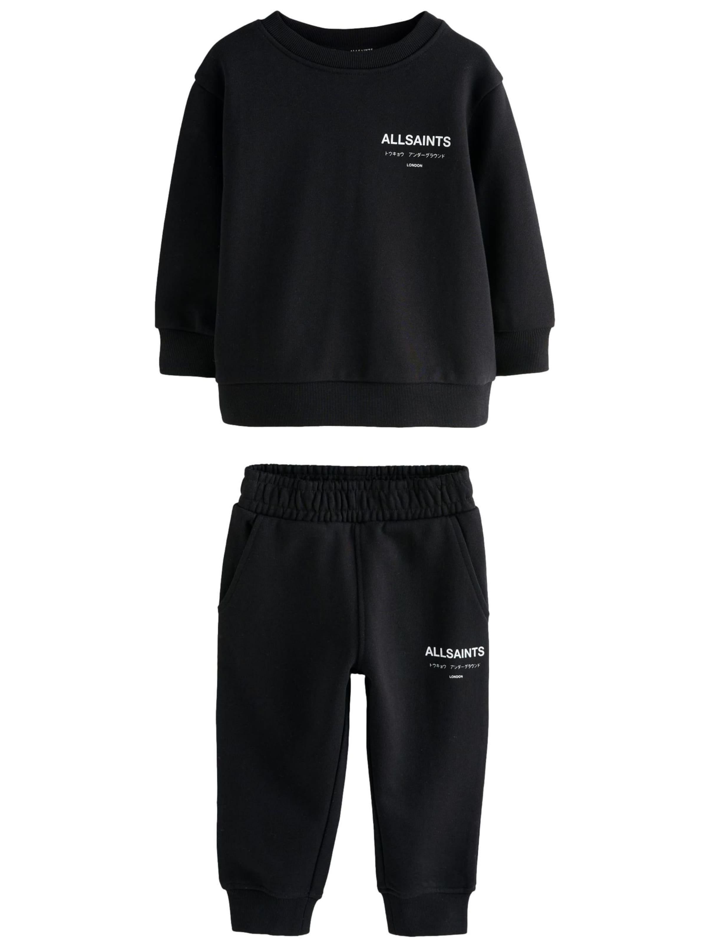 smALLSAINTS Φόρμα τρεξίματος 'Underground' σε μαύρο: μπροστά