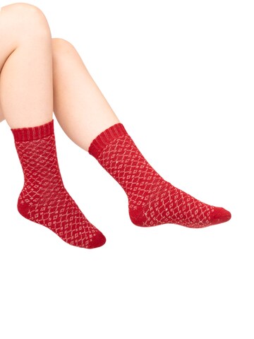 HomeOfSocks Socks 'HOS451' in Red