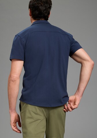 Bruno Banani LM Regular fit Button Up Shirt in Blue