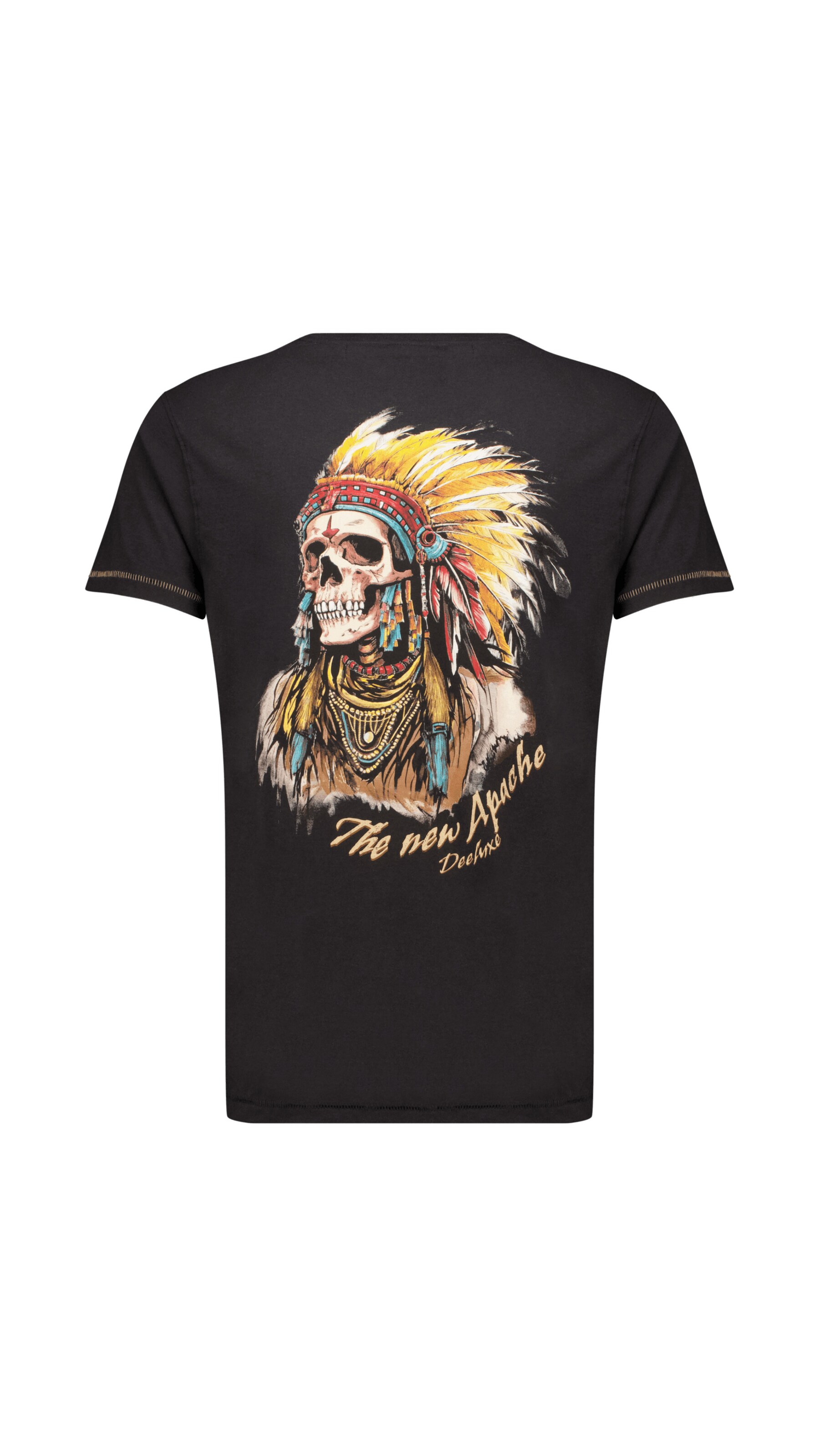 Deeluxe Shirt 'Boho' in Black: front