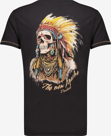 Deeluxe Shirt 'Boho' in Black: front