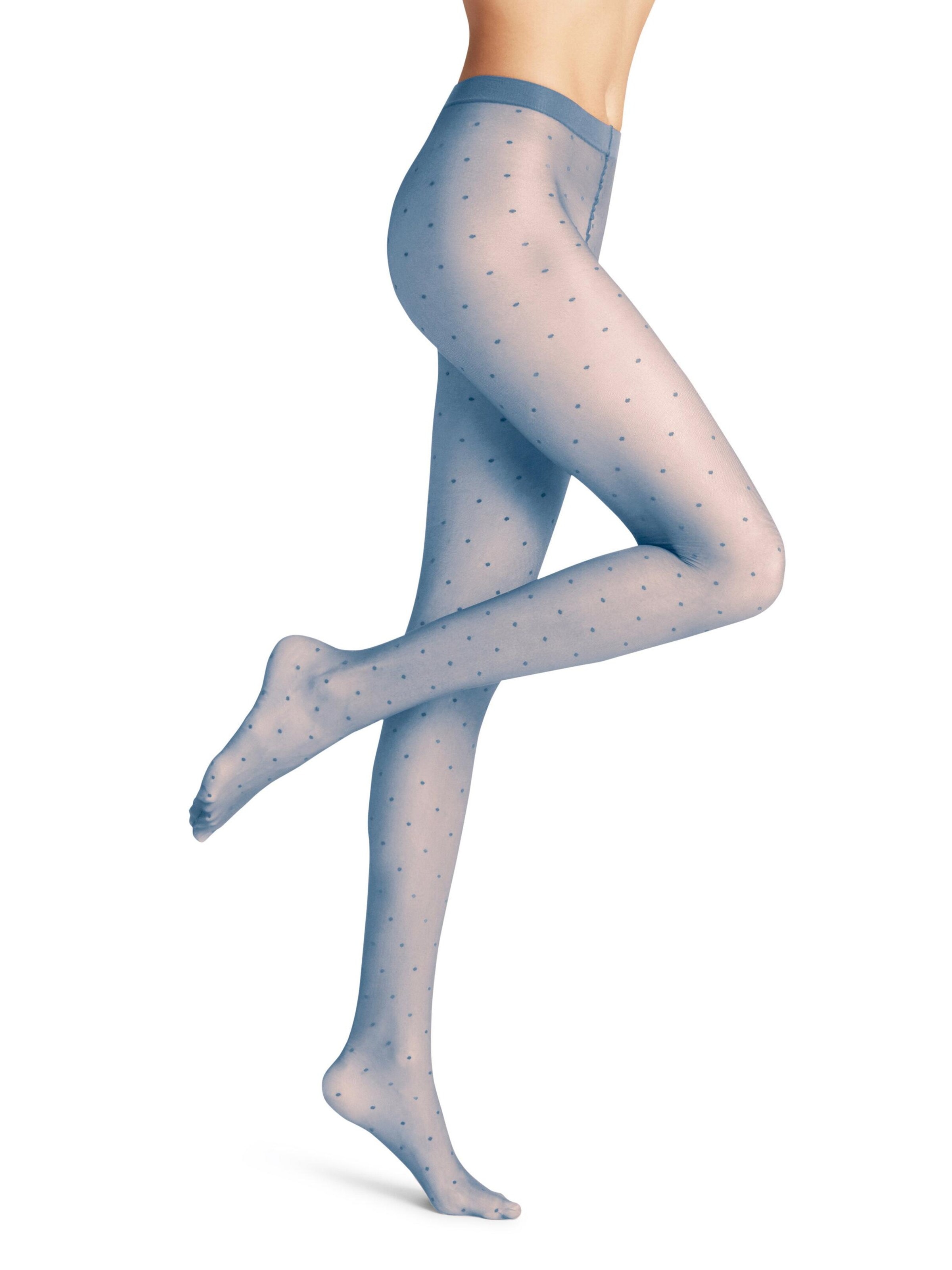FALKE Tights 'Dot' in Blue