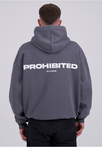 Prohibited Sweatshirt in Grey: front