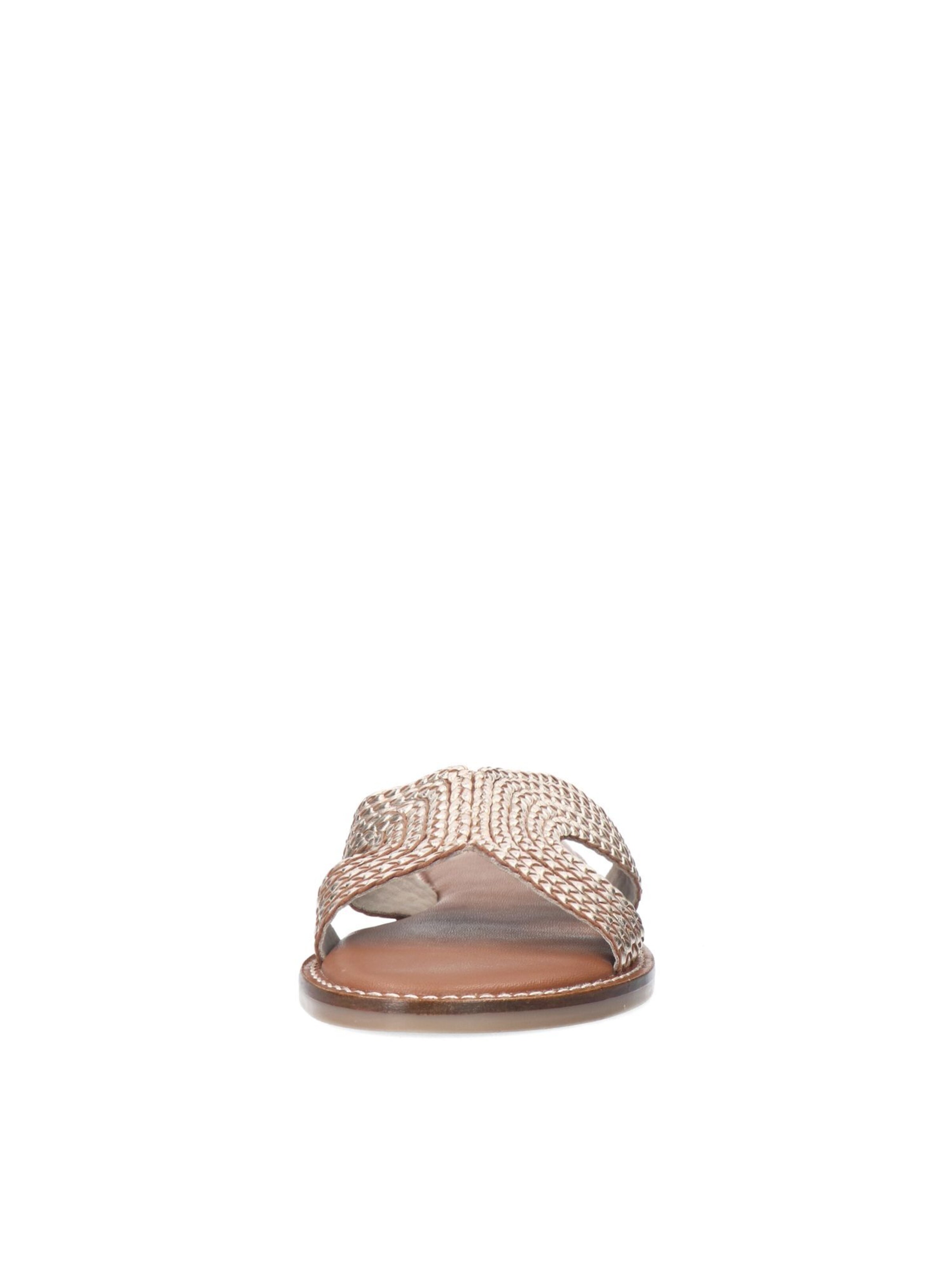 MANFIELD Mules in Gold