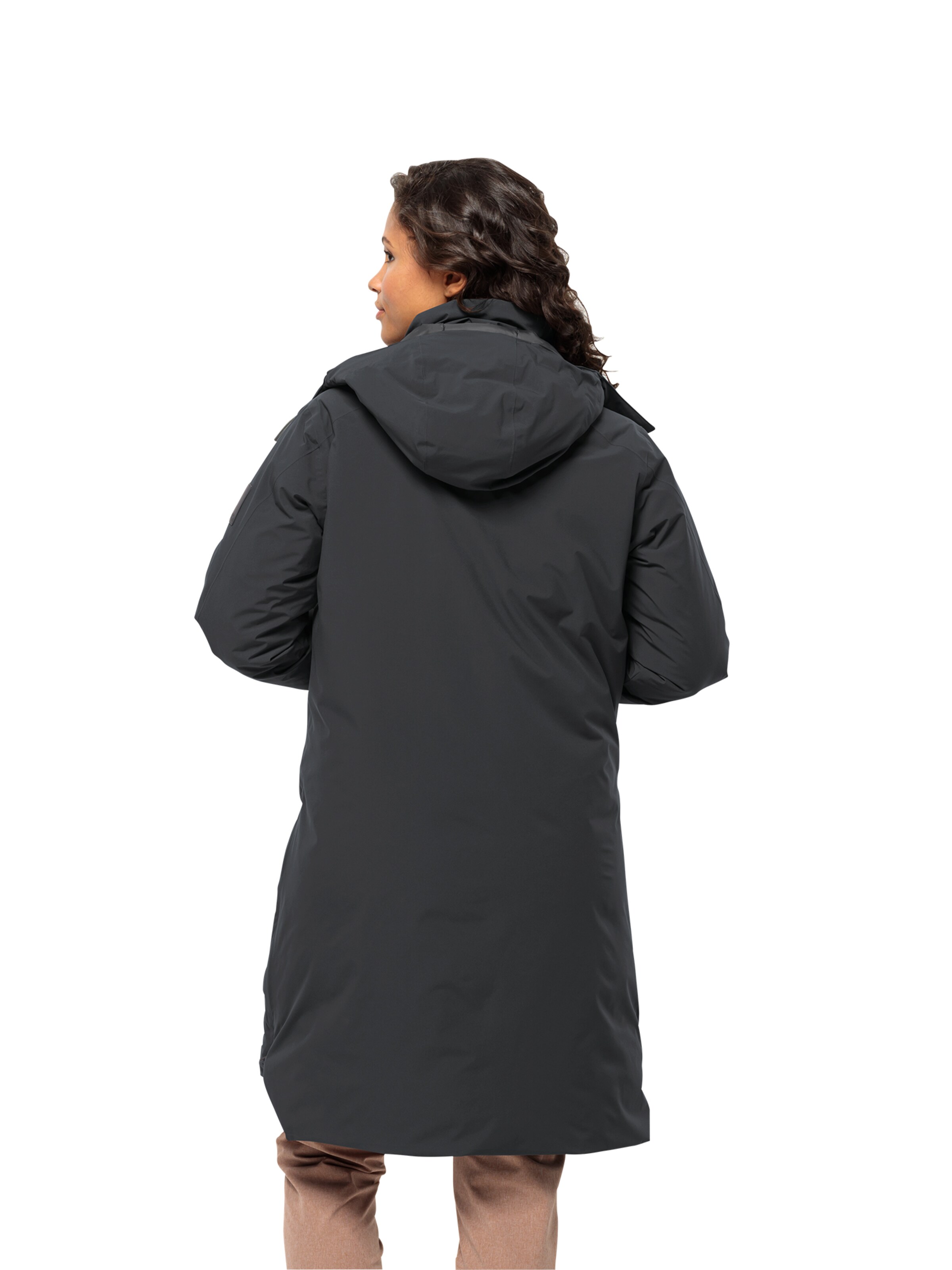 JACK WOLFSKIN - Sobretudo outdoor em cinzento