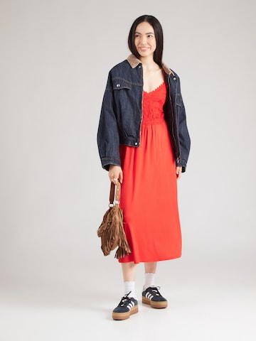 ONLY - Vestido 'ONLHONEY' en rojo