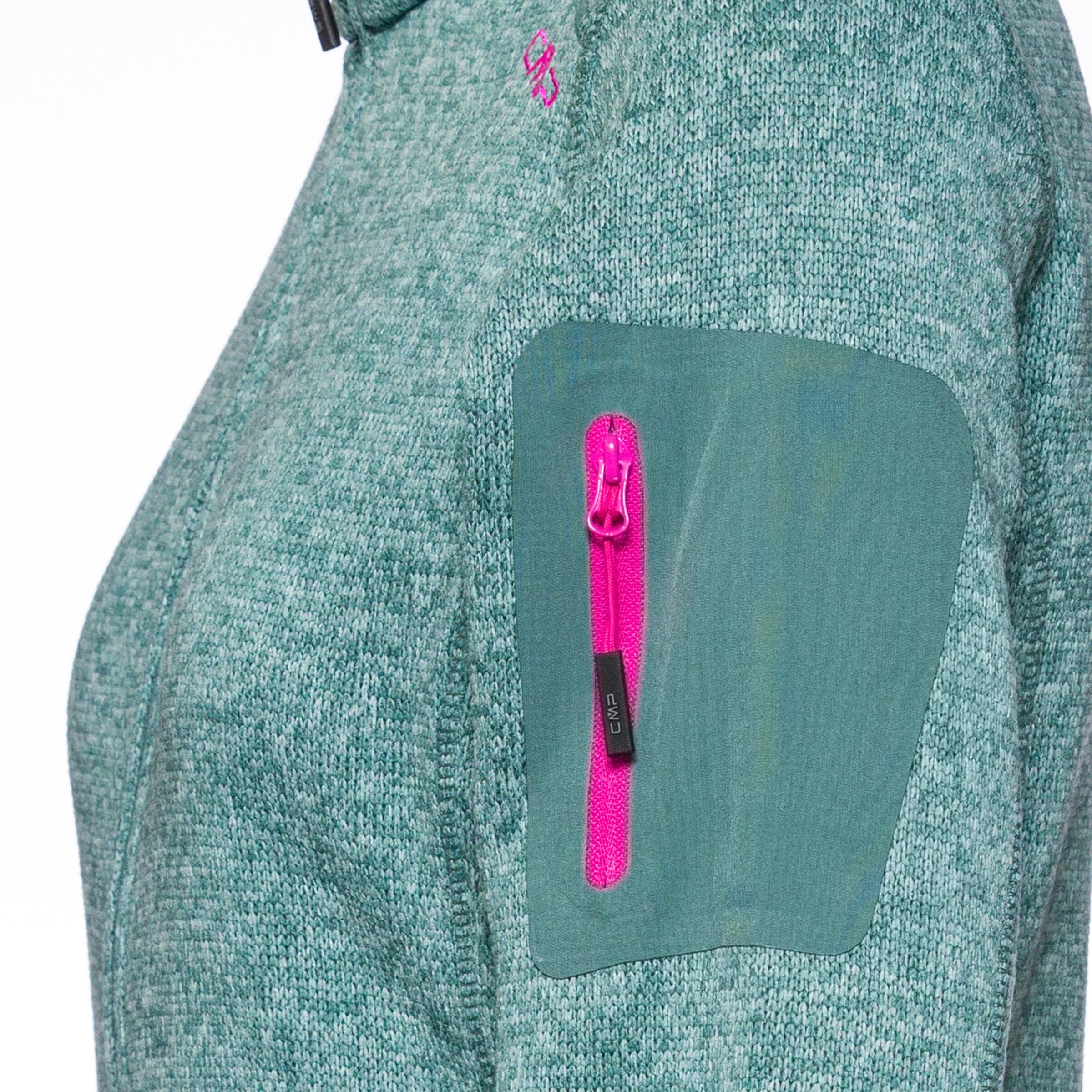 CMP Athletic Fleece Jacket in Green