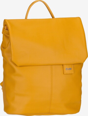 ZWEI Backpack 'Mademoiselle' in Yellow: front