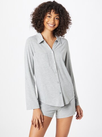 LingaDore Short Pajama Set in Grey: front