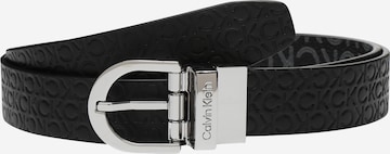 Calvin Klein - Cinturón en negro: frente