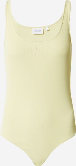 comma casual identity Shirt bodysuit in Pastel yellow, Item view
