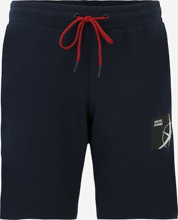 Jack & Jones Plus Regular Pants 'FILO' in Blue: front