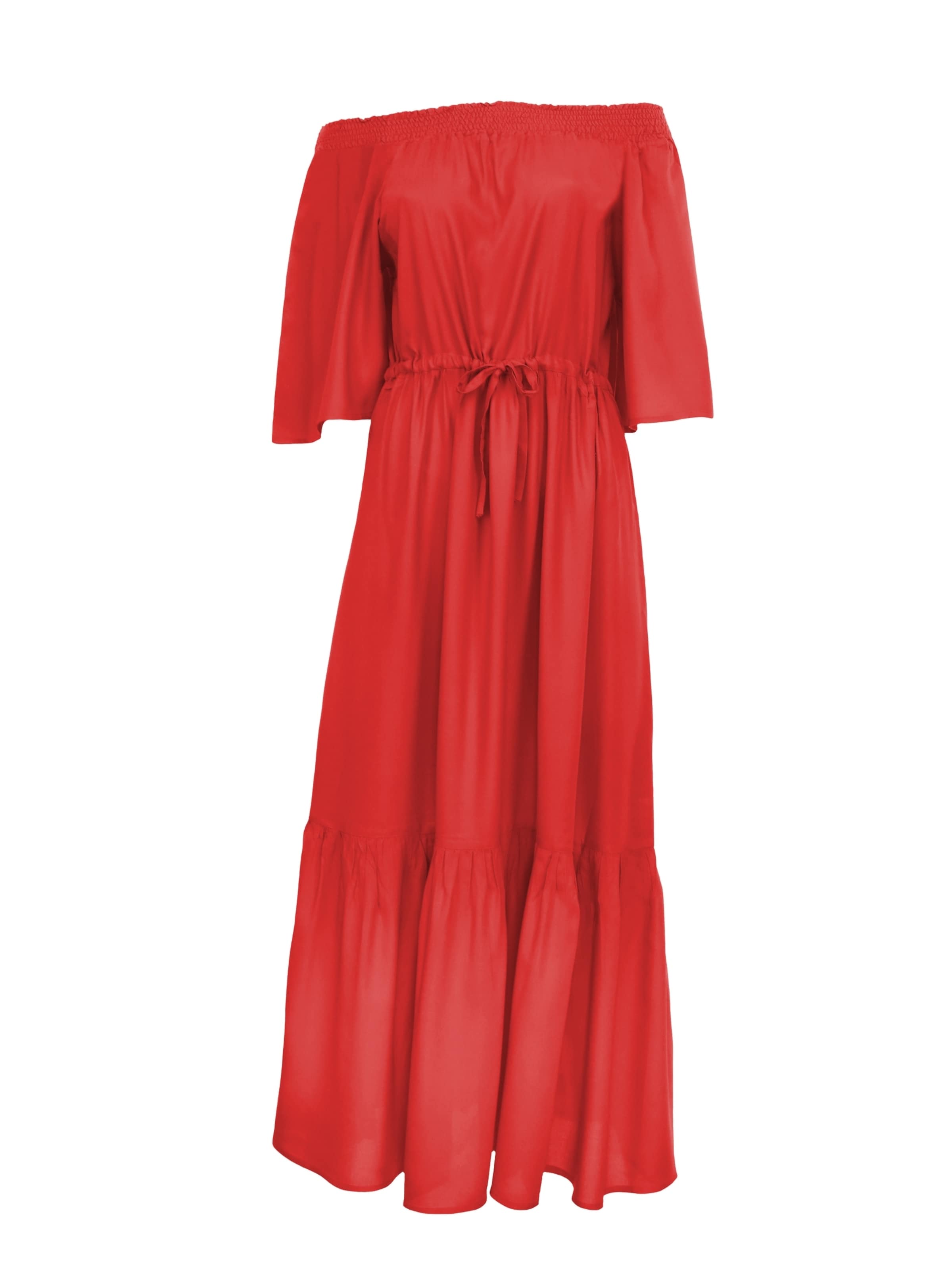 VIVID Nyári ruhák - piros: elől