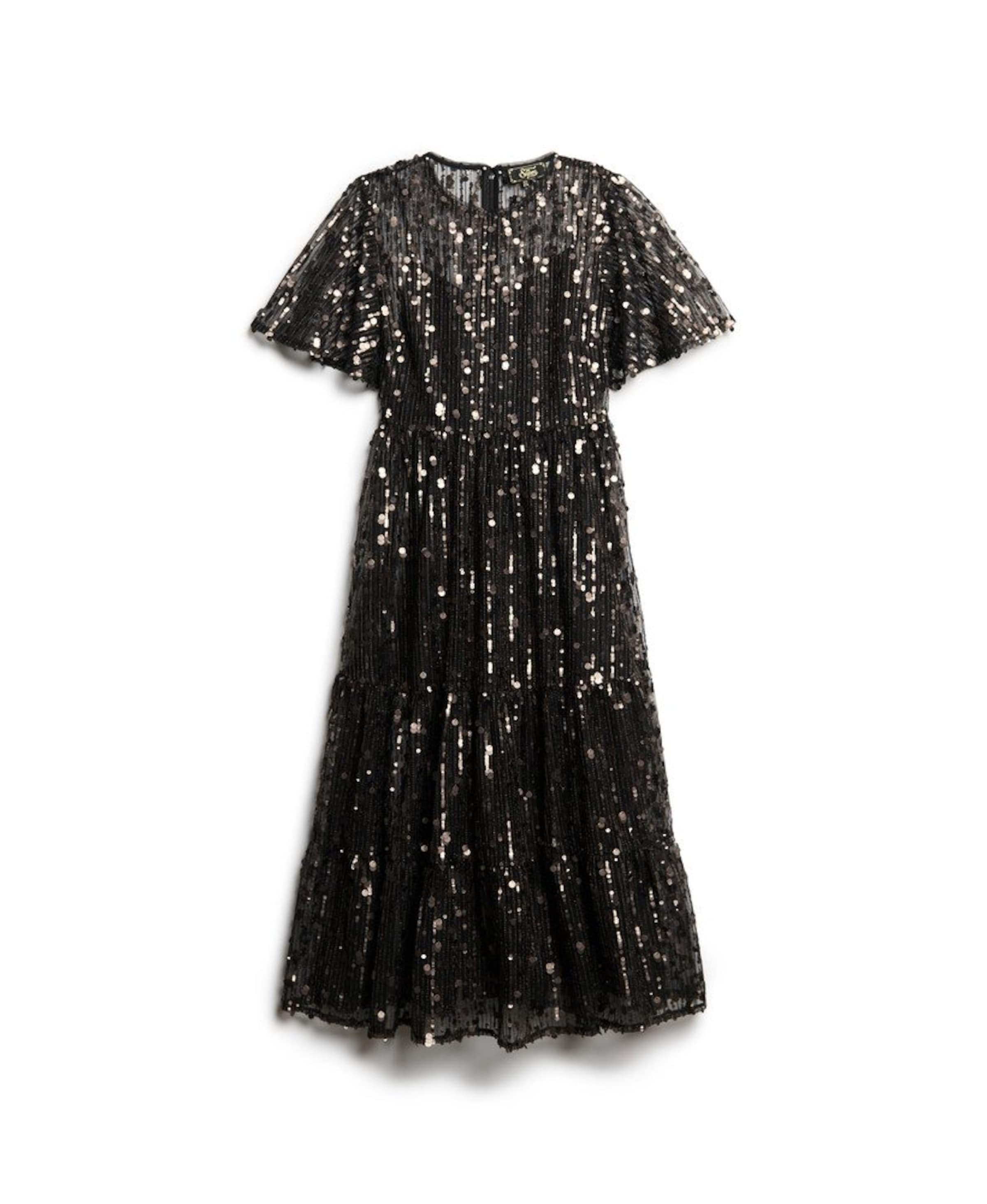 Superdry Jurk in Grijs: voorkant