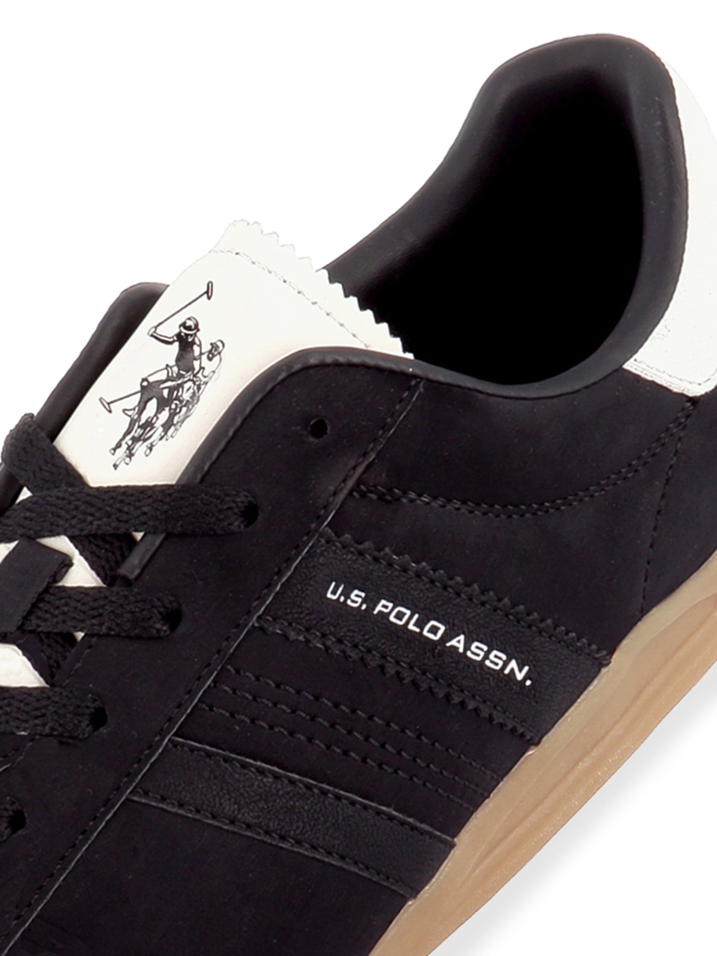 Baskets basses 'Jazz' US POLO ASSN. en noir