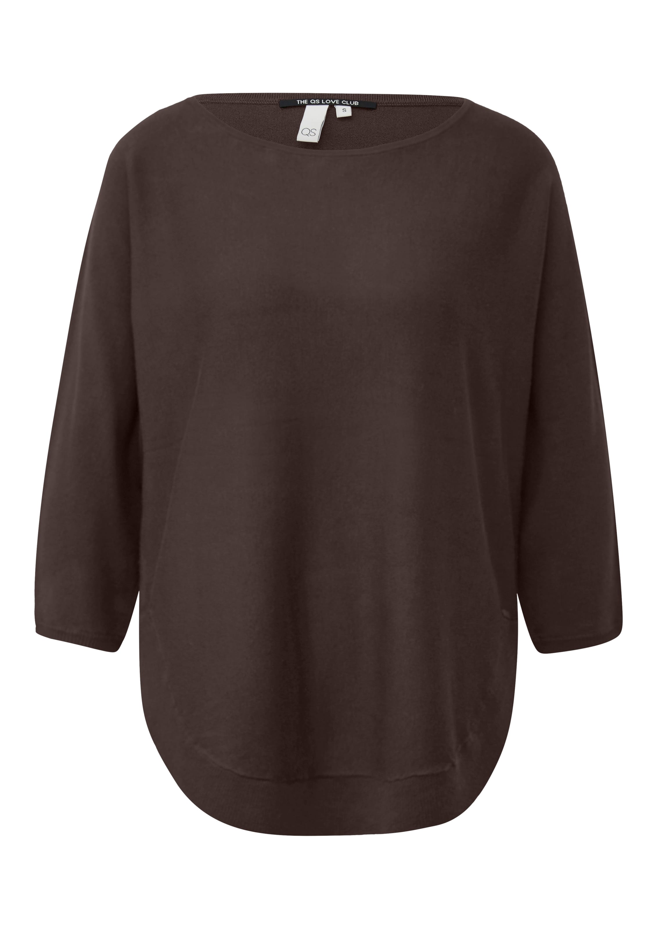 QS Pullover i brun: forside