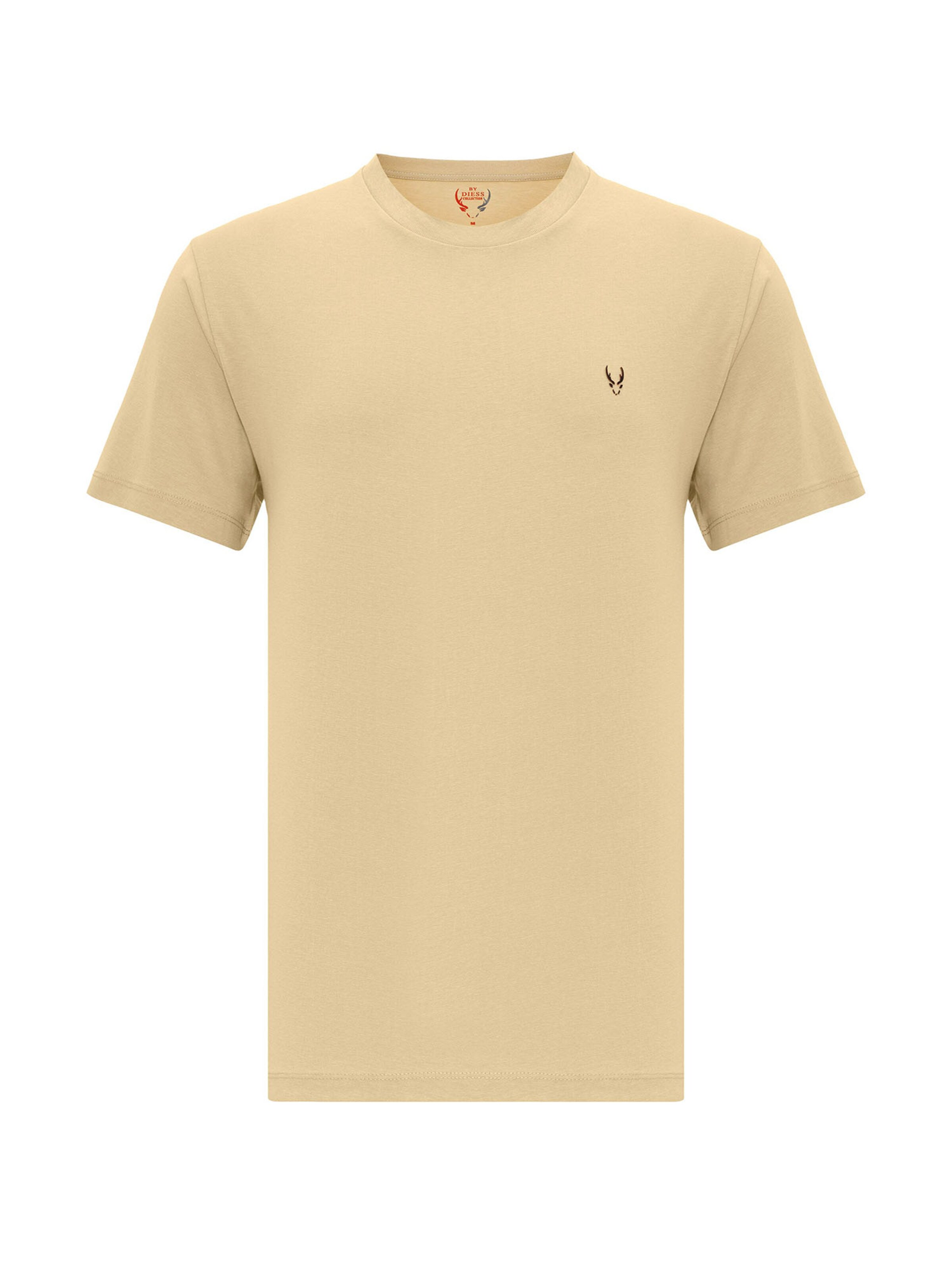 By Diess Collection Μπλουζάκι σε μπεζ: μπροστά