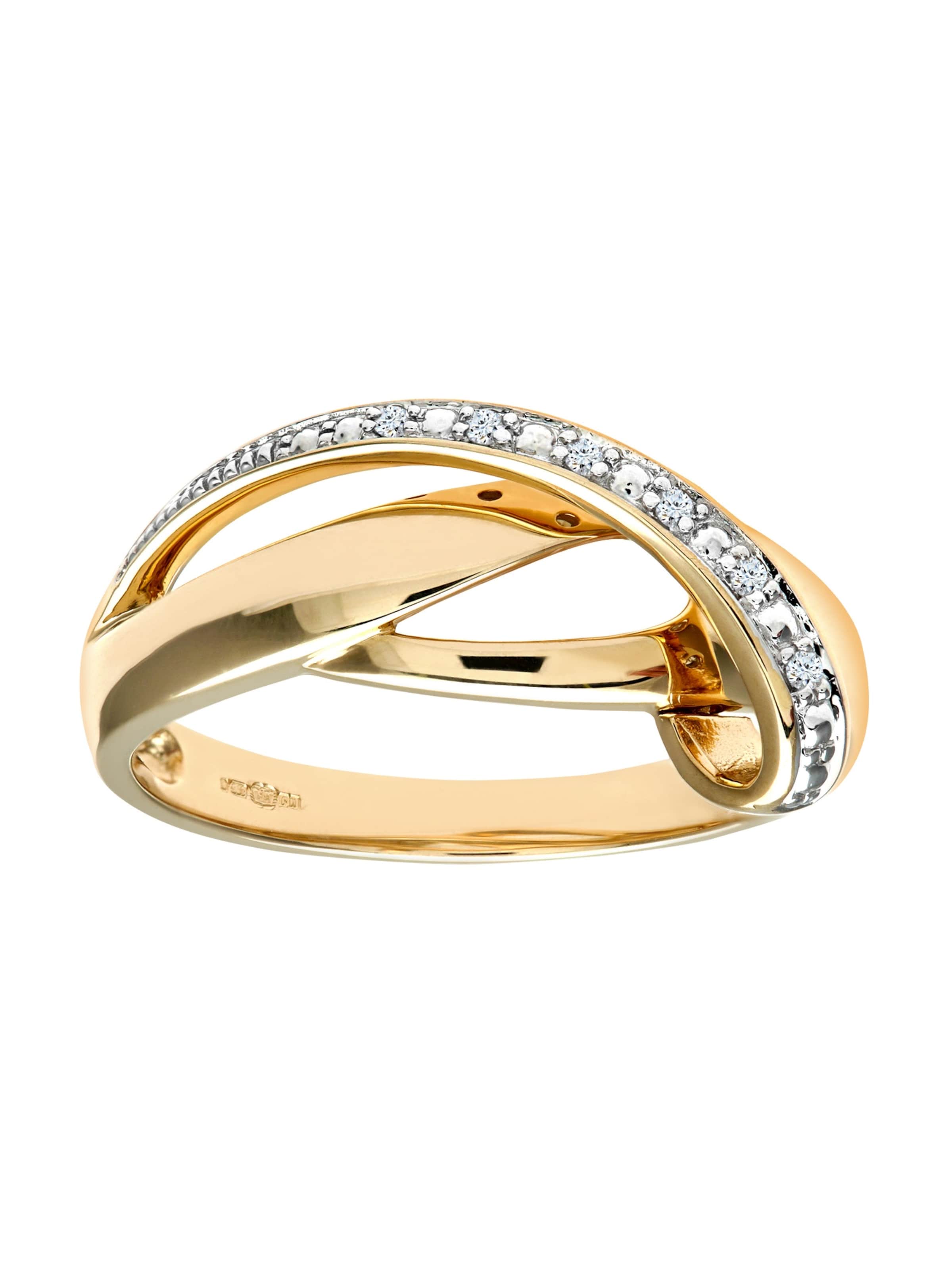 DIAMANT LETERNEL Ring in Gold: front