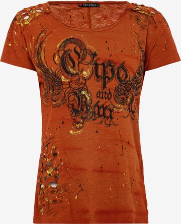 CIPO & BAXX T-Shirt in Orange: predná strana