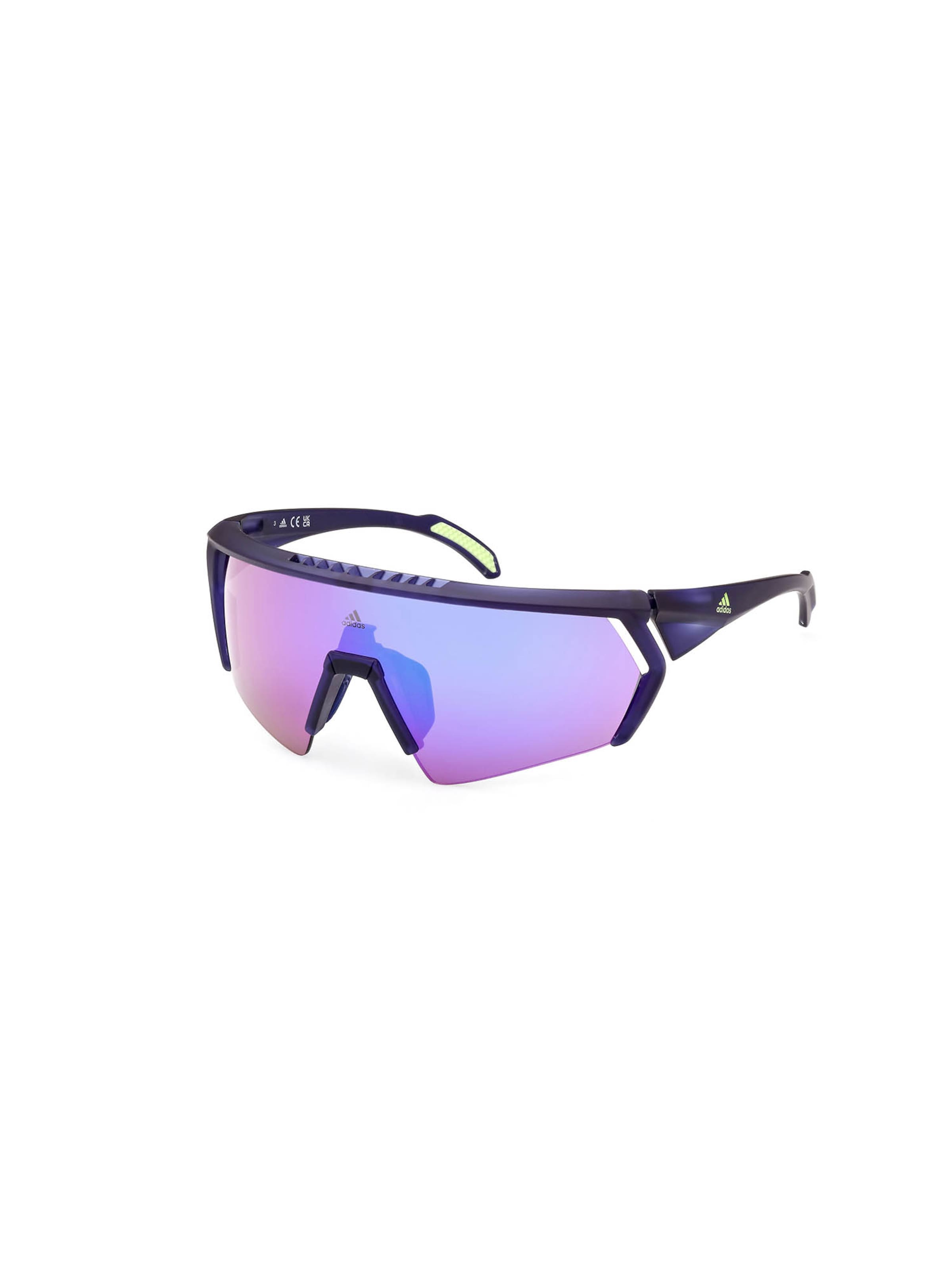 Lunettes de soleil sport ADIDAS SPORTSWEAR en bleu : devant