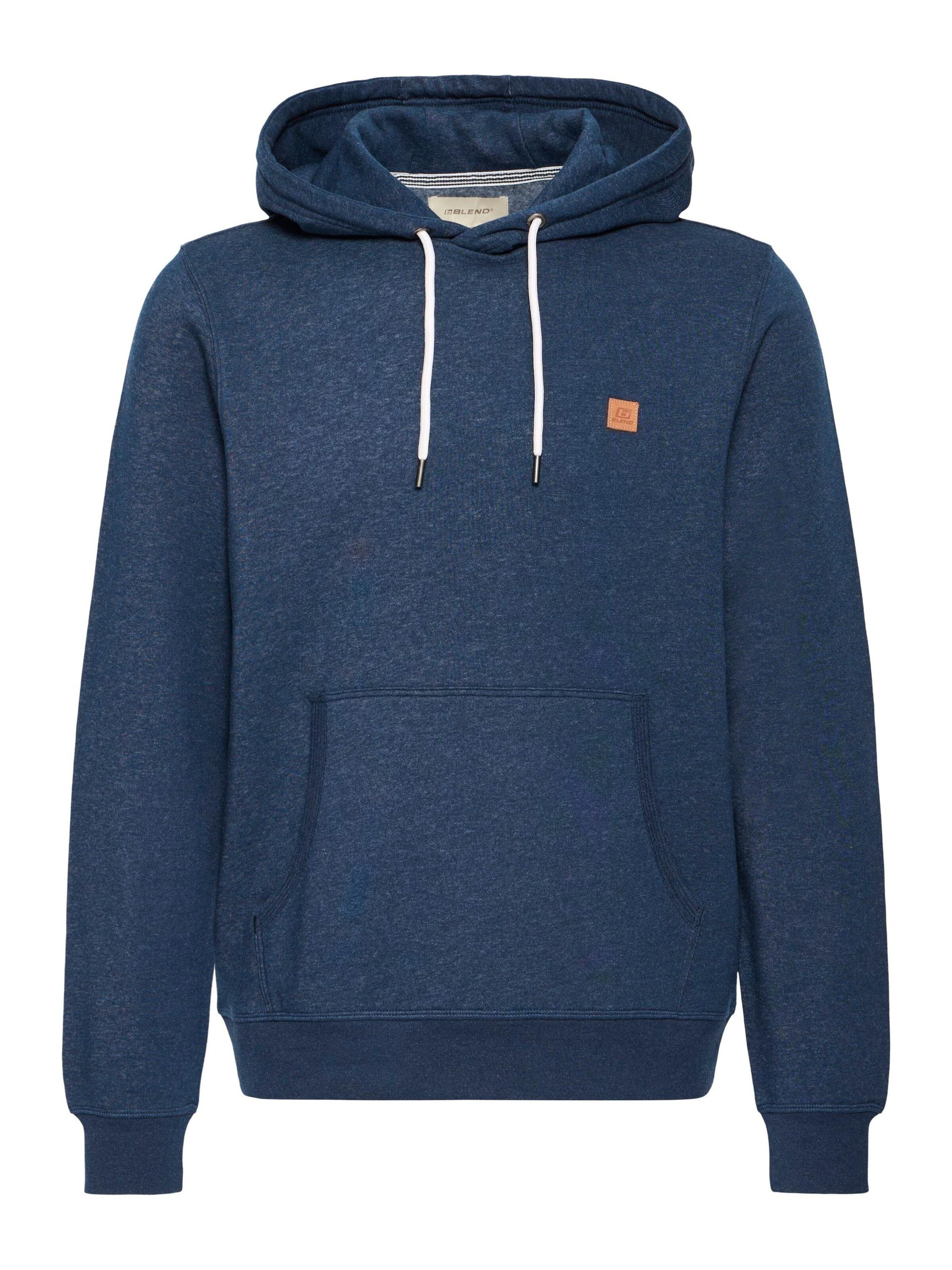 Pull-over ' BHPoma ' BLEND en bleu : devant