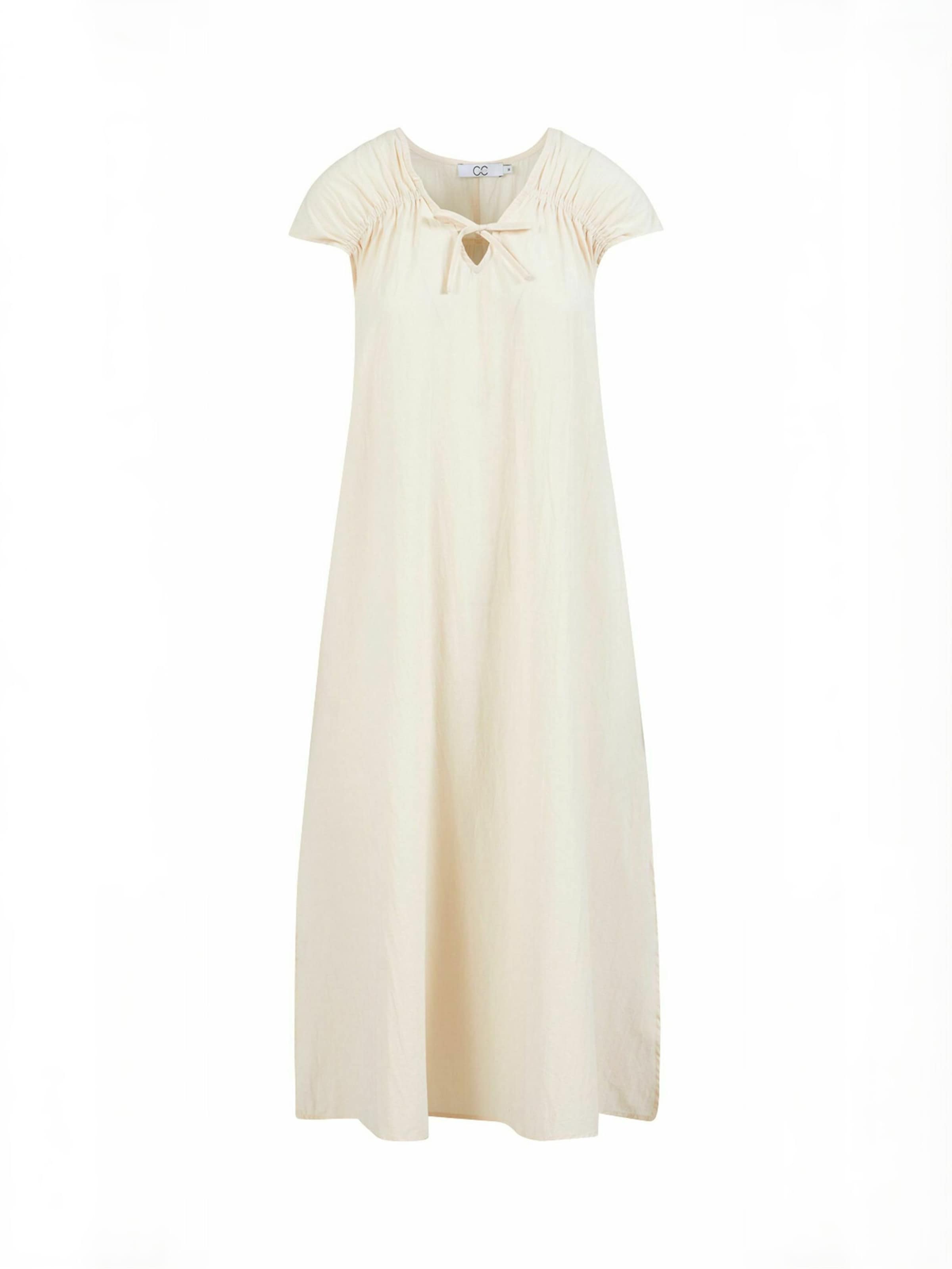 Robe ' Cc ' Coster Copenhagen en beige : devant