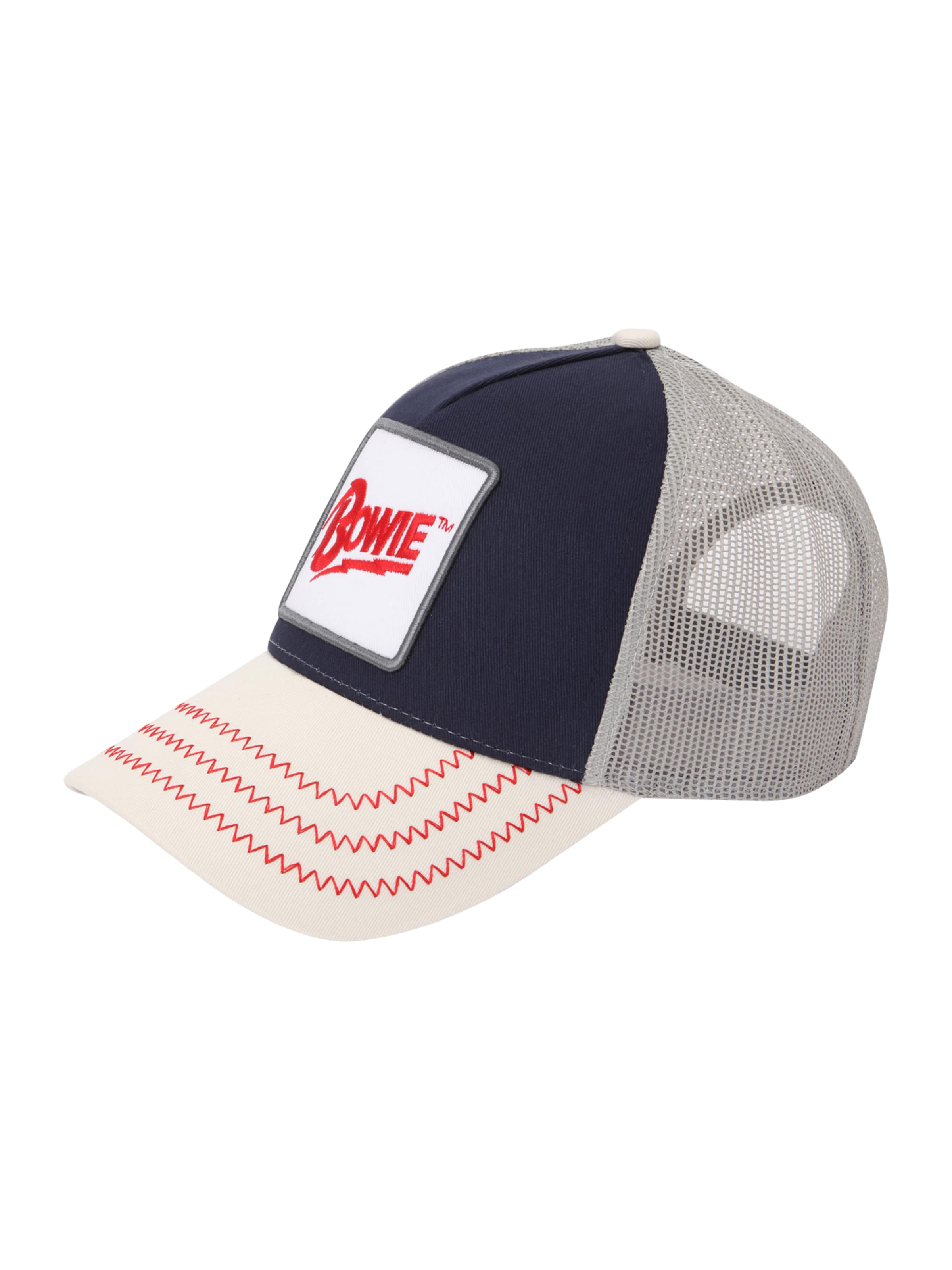 AMPLIFIED Czapka z daszkiem 'David Bowie' w kolorze niebieski: przód