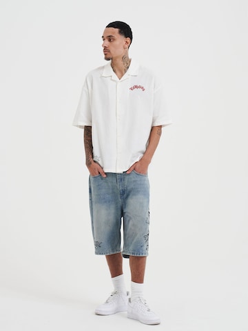 Ed Hardy Regular fit Πουκάμισο σε λευκό