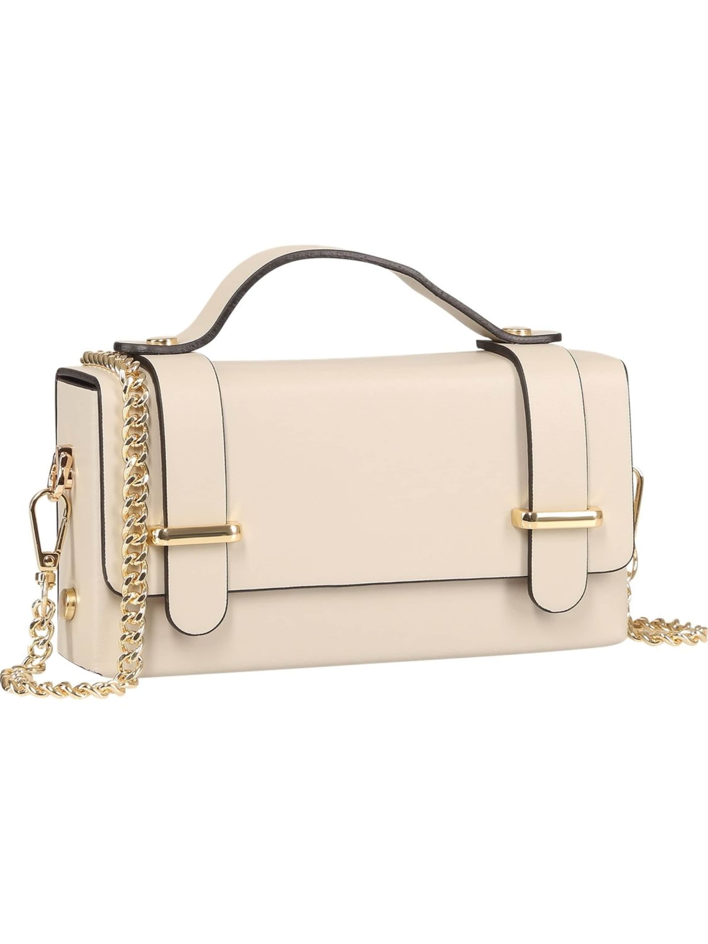 Toscanto Handbag in Beige: front