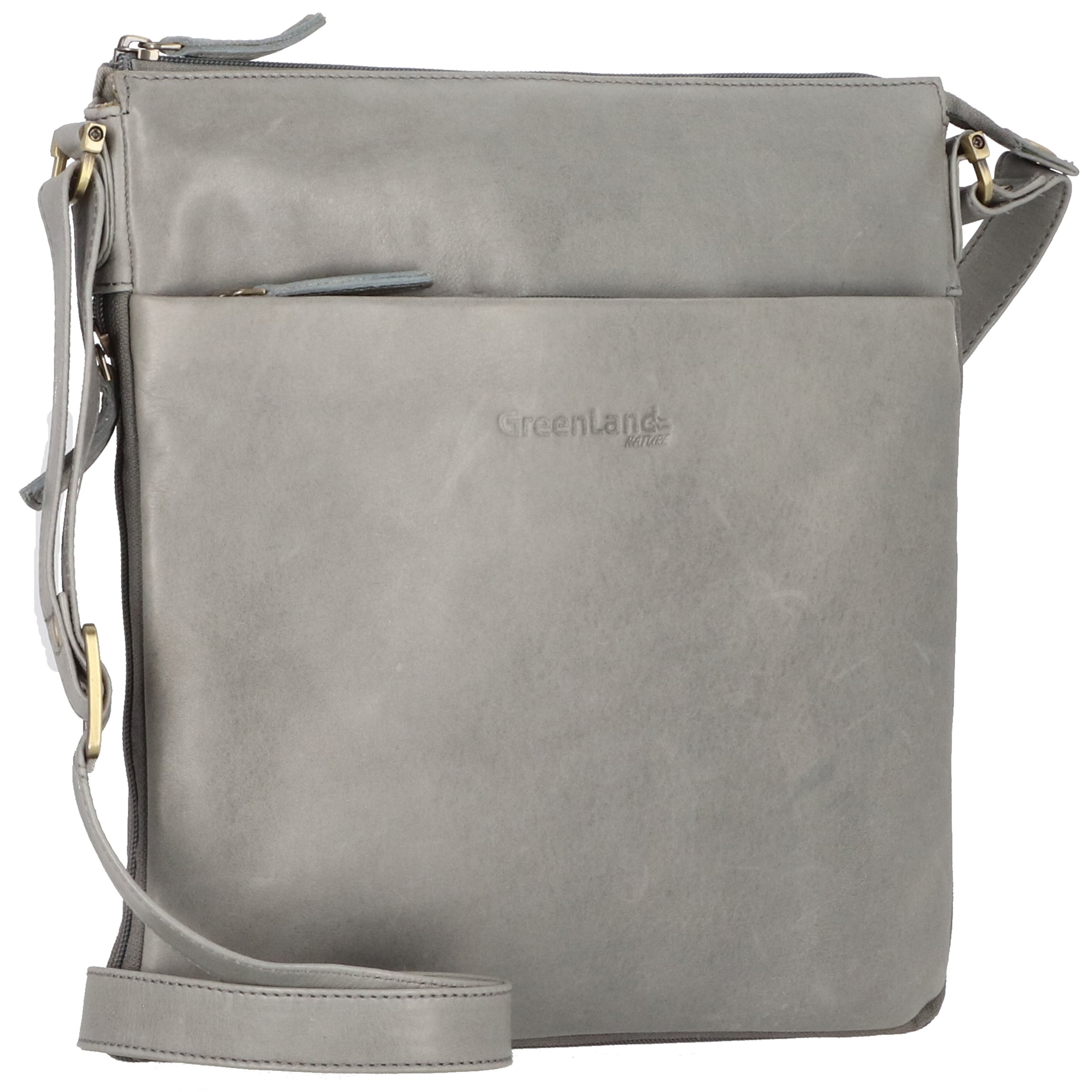 Borsa a tracolla 'Nature' di Greenland Nature in grigio