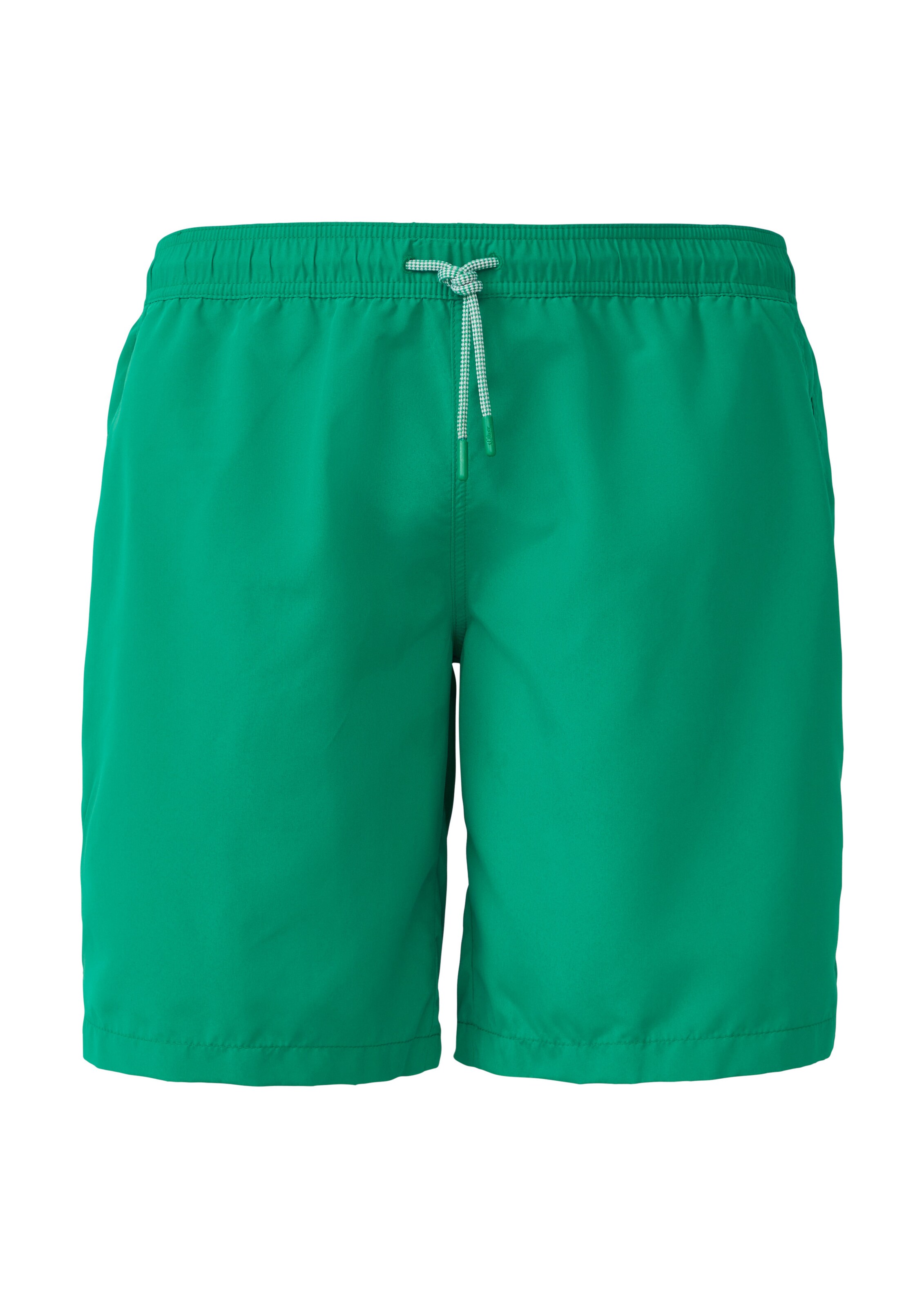s.Oliver Men Big Sizes Badeshorts in Grün: Vorderseite