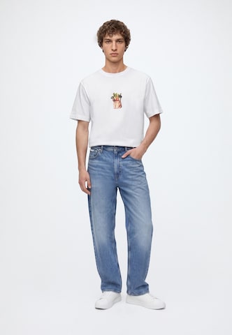 JACK & JONES Футболка 'JORRANDOM' в Белый