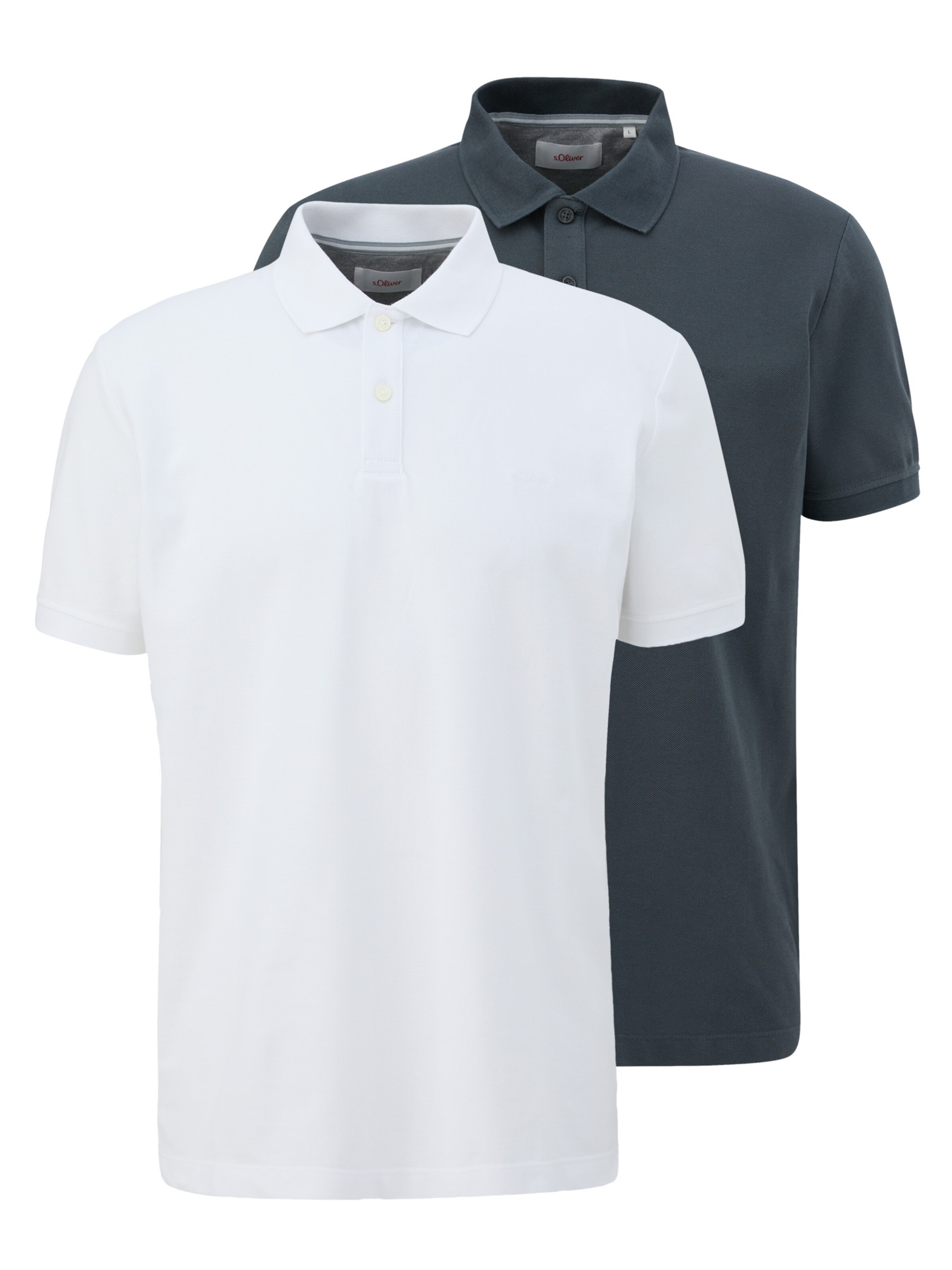 s.Oliver Shirt 'Basic' in Grey: front