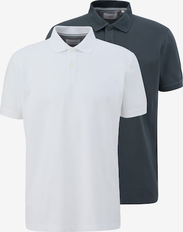 s.Oliver Shirt 'Basic' in Grau: Vorderseite