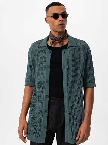 Regular fit Camicia di Antioch in verde: frontale