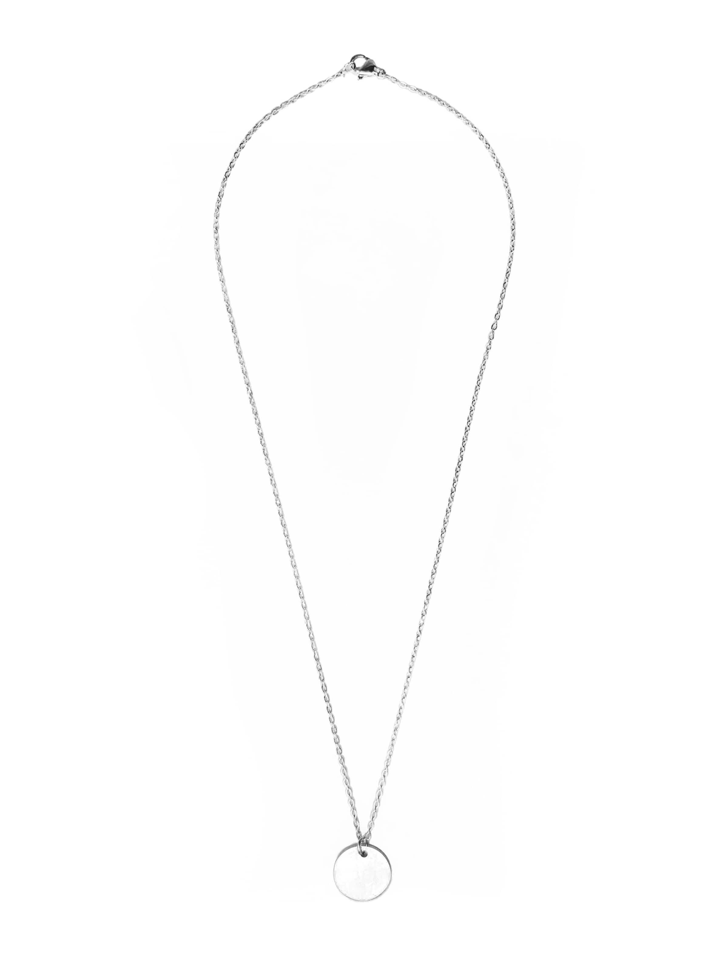 Chaîne 'SERIN' lePelou en argent : devant