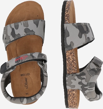 s.Oliver Sandals & Slippers in Grey