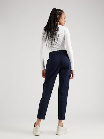 ESPRIT - regular Pantalón de pinzas en azul