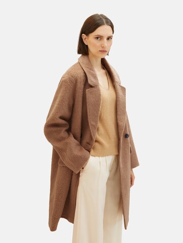 TOM TAILOR Between-seasons coat in Brown