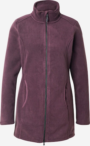 KILLTEC Функциональная флисовая куртка 'KOW 110' в Лиловый: спереди