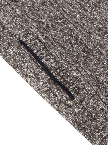 YOUTHUP Strickjacke 'Wertigkeit'‌‌ in Braun