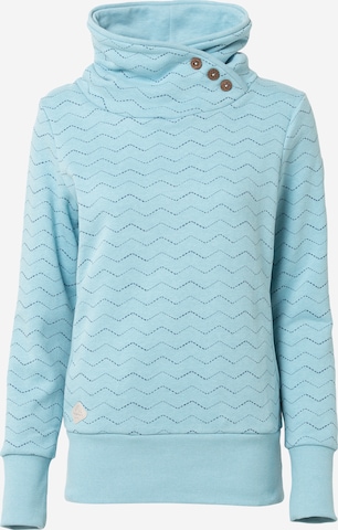 Ragwear Sweatshirt in Blauw: voorkant