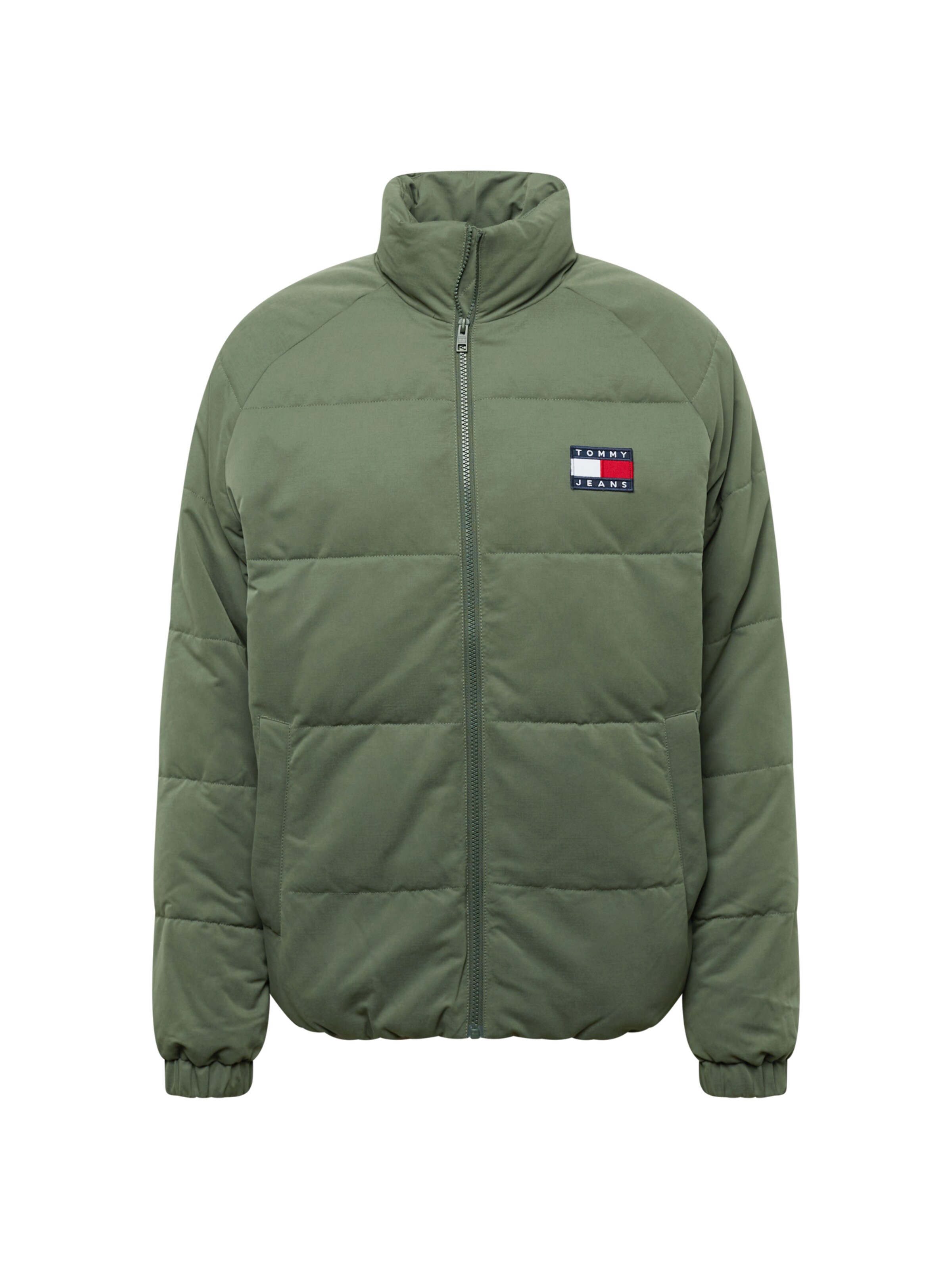 Tommy Jeans Talvejope, värv roheline: eest vaates