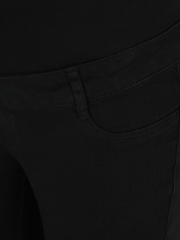 Skinny Jean 'Ellis' Dorothy Perkins Maternity en noir