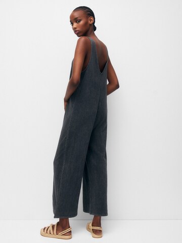 Pull&Bear Jumpsuit in Grau