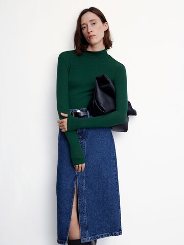 MANGO Shirt 'LILO' in Green