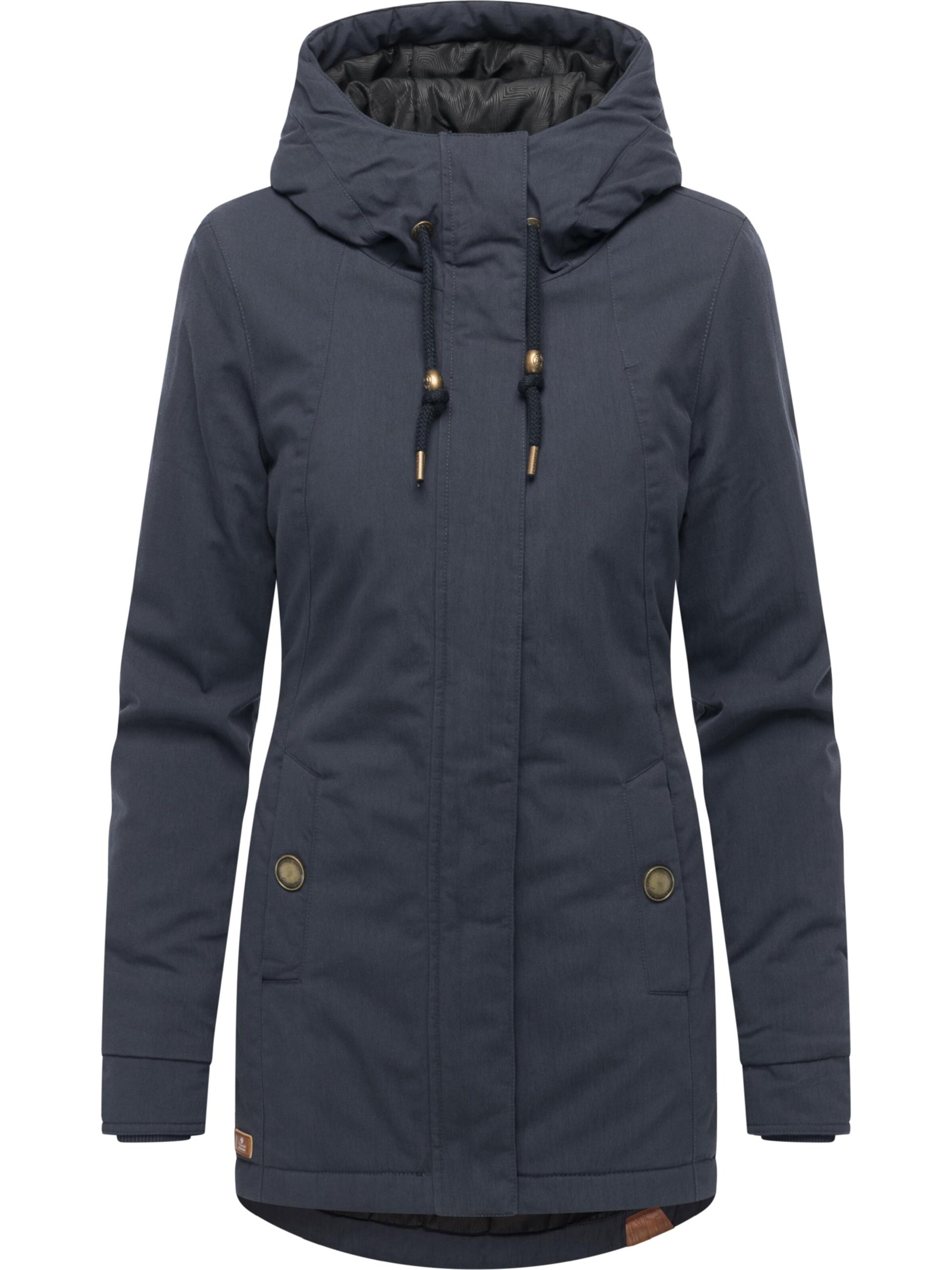 Ragwear Winterjas 'Monadena' in Blauw