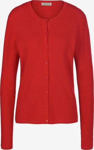 Uta Raasch Knit Cardigan in Red: front