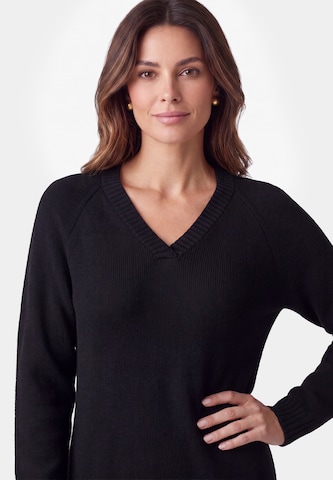 Usha Kleid in Schwarz